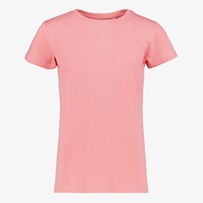 TwoDay basic meisjes T-shirt roze - Maat 98