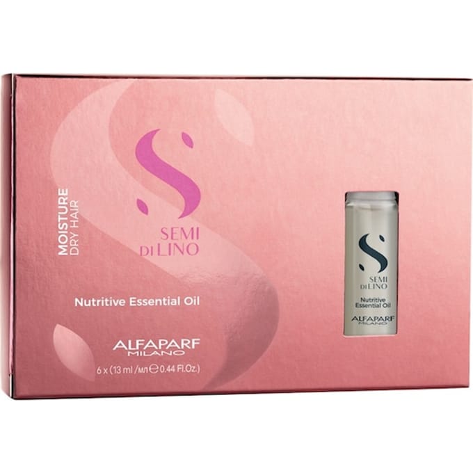 Alfaparf Milano Semi di Lino Moisture Nutritive Essential Oil Haarbehandeling Dames 13 ml