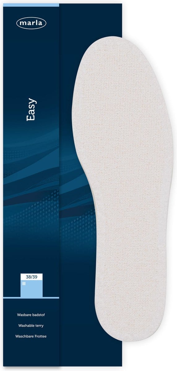 Marla Easy Wit Unisex Inlegzolen - Maat 28/29