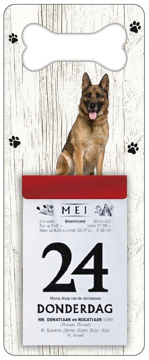Scheurkalender 2027 Hond: Duitse herder