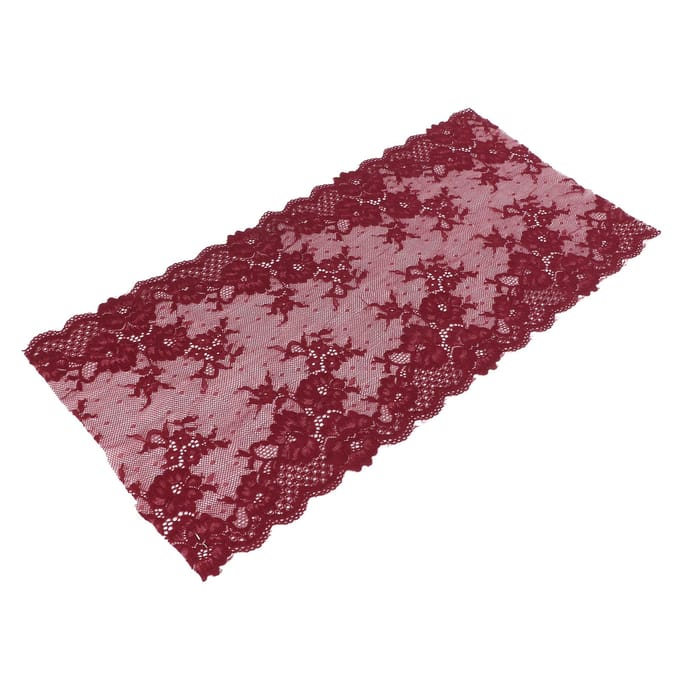 Kant DIY Handgemaakt Hoog Elastisch Breed Kant Ondergoed Mode Accessoires Decoratie Koningsblauw