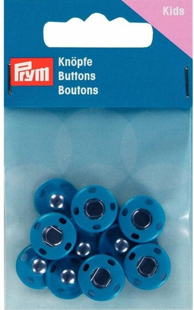 Prym Aannaaidrukknopen 14mm Middenblauw