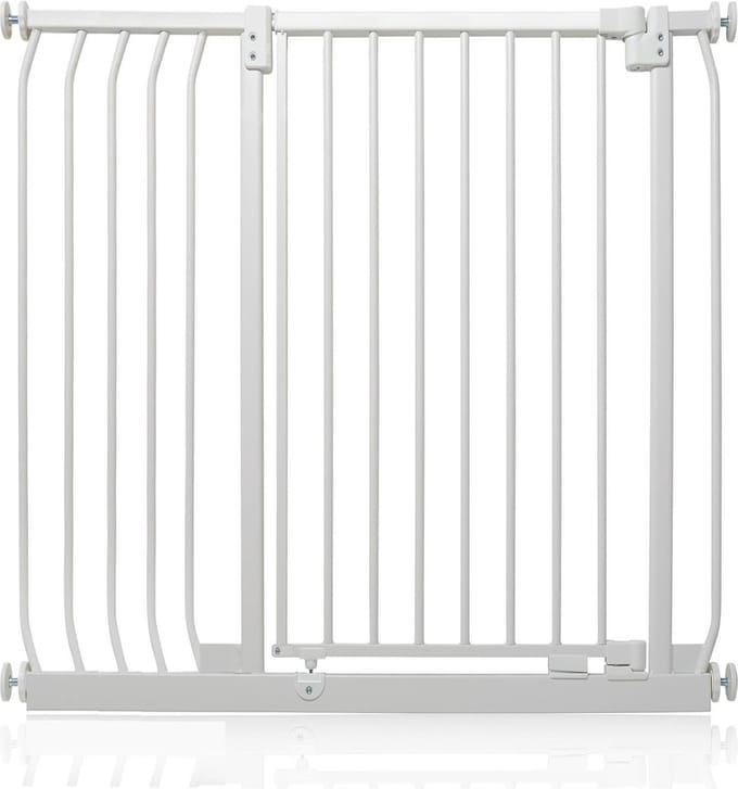 Safetots Hoog Klemhek Elite, 98cm - 107cm, Mat Wit, Hoog 96.8cm