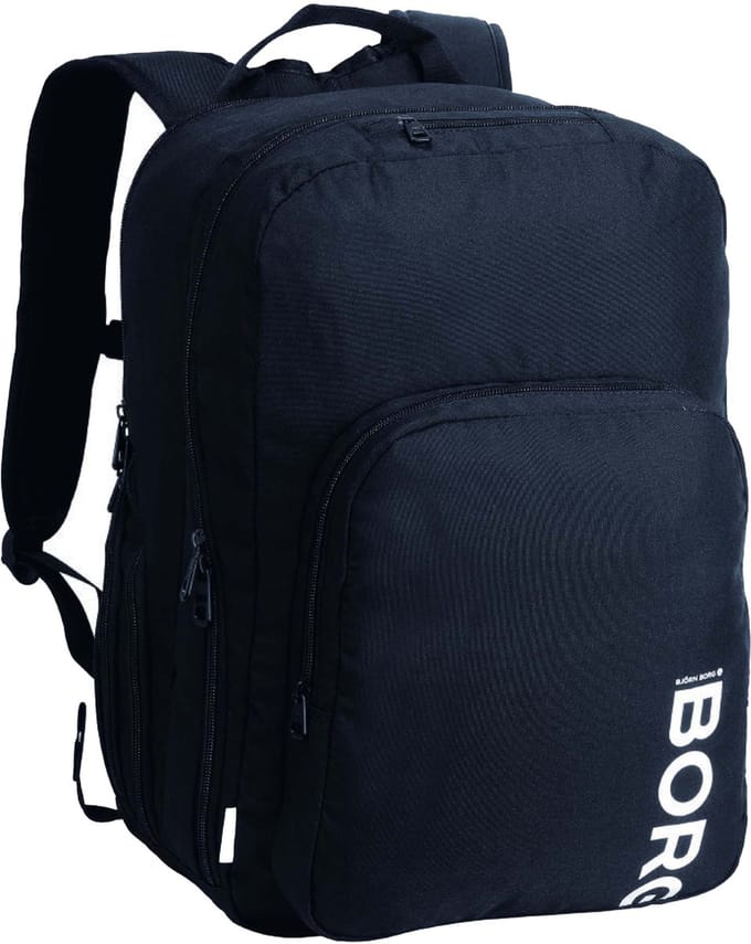 Björn Borg Core curve backpack - zwart