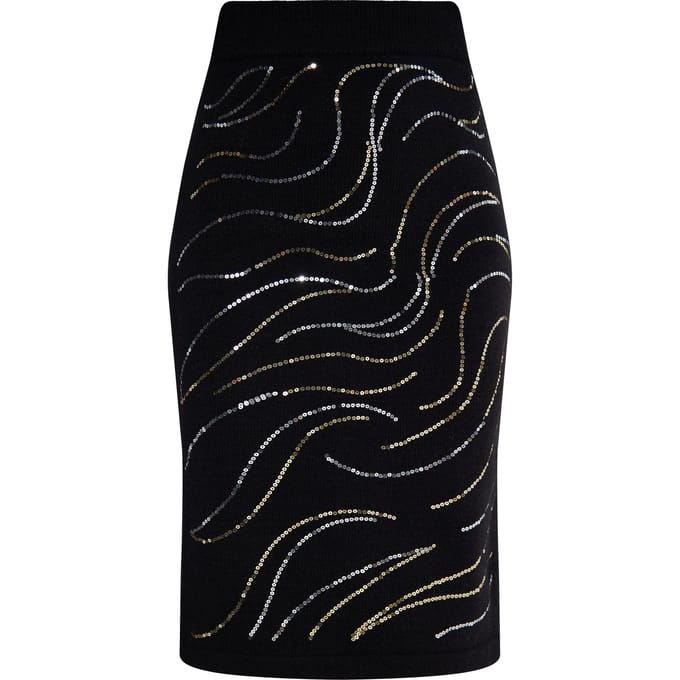 usha midirok Dames zwart