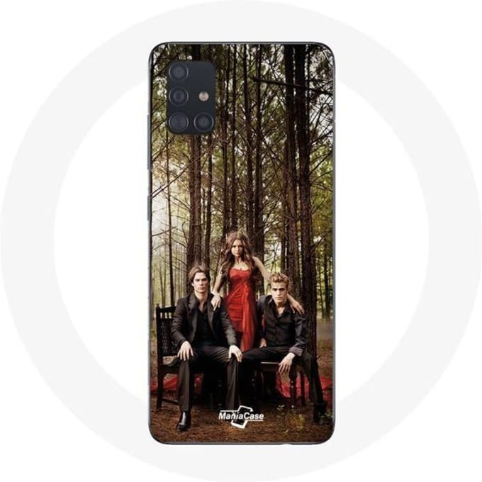 Coque pour Samsung Galaxy A71 Journal d'un vampire Série littéraire