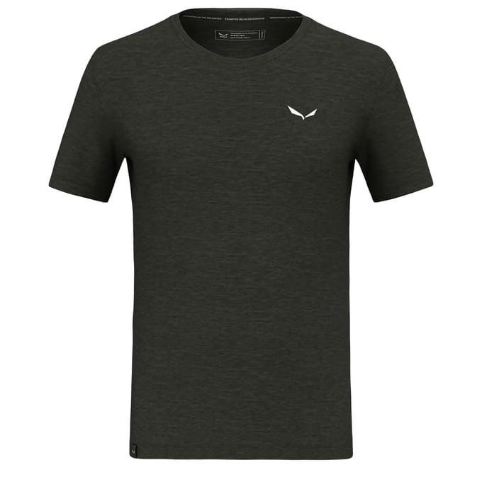 T-shirt met mini logo Salewa Eagle
