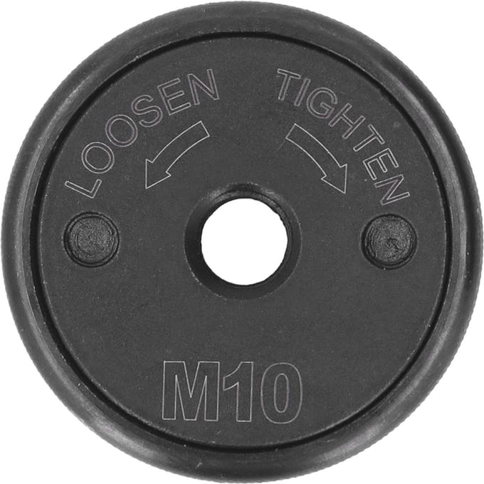 Meuleuse d'angle Plaque de pression Remplacement Filetage M10 Bride à libération rapide Écrou Auto-bloquant