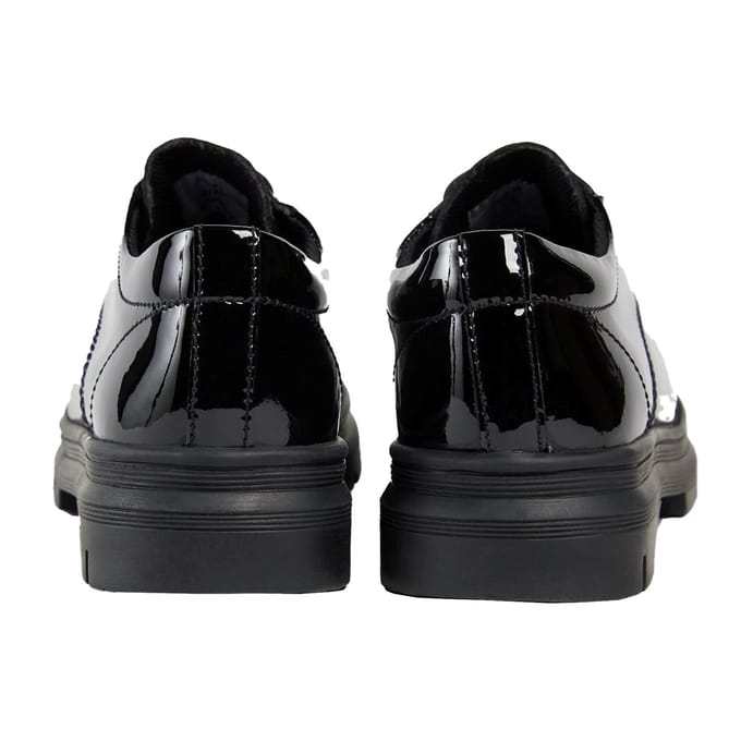 Pod Irene Kunstleren Zwarte Loafers Voor Meisjes