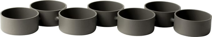 Gusta Metalen Theelichthouder 7 Stuks