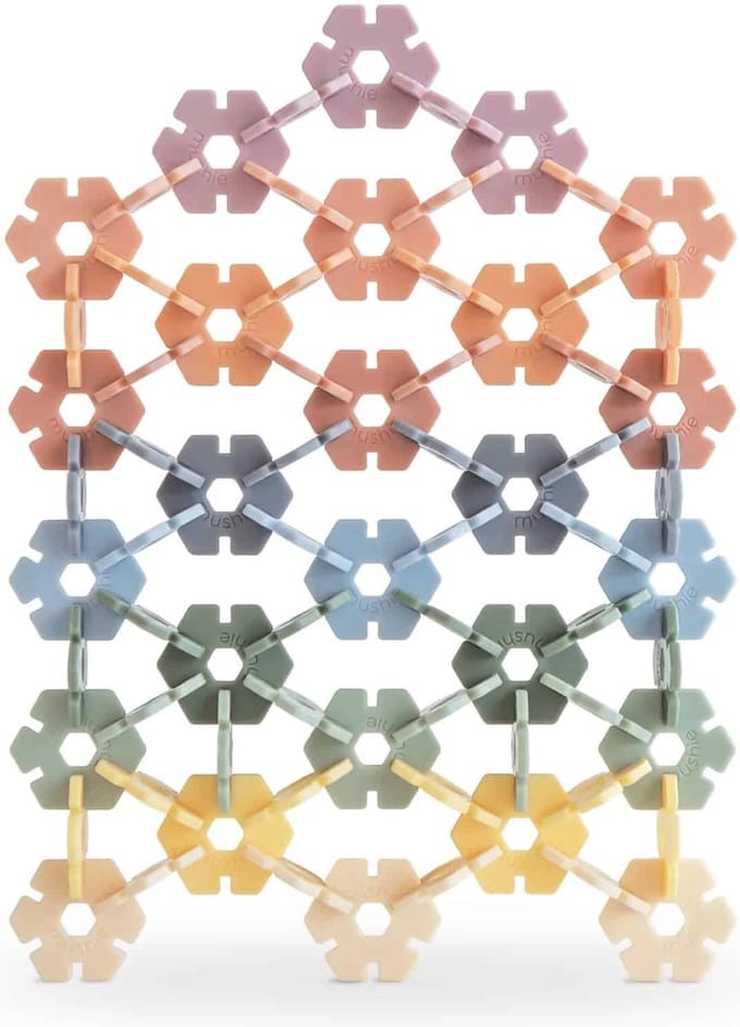 Mushie Hex Connect Building K'nex Bouwspeelgoed
