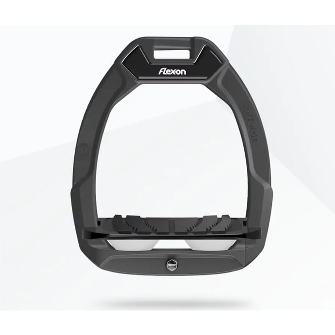 Veiligheidsstijgbeugels Ingeschuind Grip Antraciet/Zwart/Wit Flex-On Safe-On