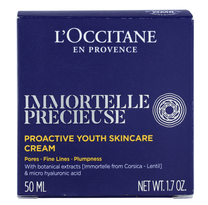 L'Occitane Immortelle Precieuse Soin Jeunesse Proactif Creme Dagcrème