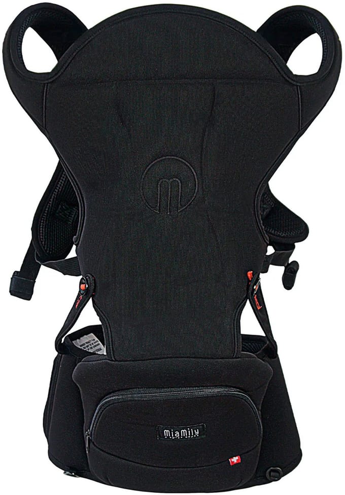 MiaMily Hipster Essential - Draagzak - Baby carrier - Zwart