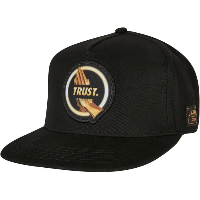 Cayler & Sons - Trust in Gold Snapback Pet - Zwart