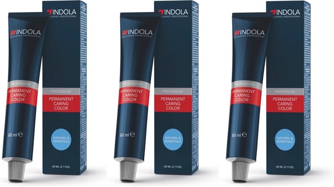 Indola Profession Permanent Caring Color Natural & Essentials 60ml – 7.2 middel blond parel