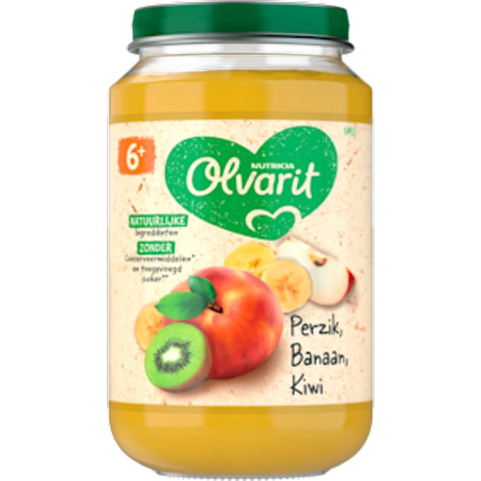 6+mnd Perzik Banaan Kiwi