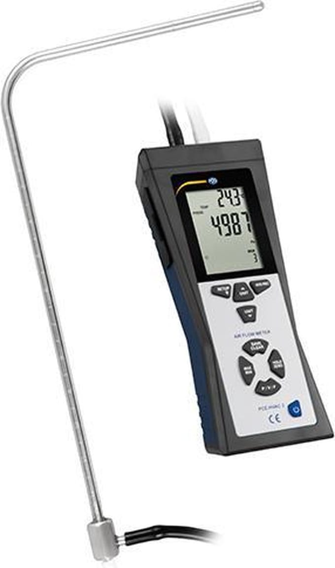 Manometer voor ventilatiesystemen, PCE-HVAC 2
