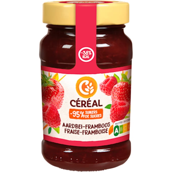 Céréal Jam Aardbei & Framboos - 270 gr