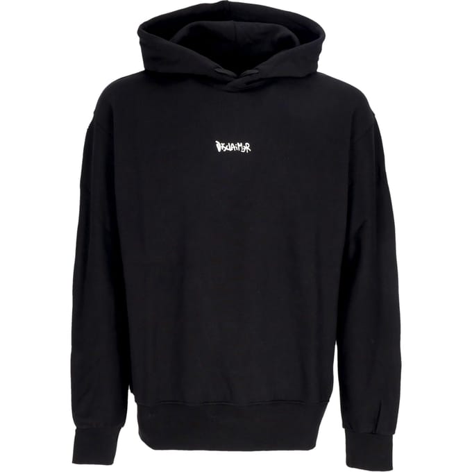 Lichtgewicht Hoodie Man Logo Hoodie Black/st. Wit