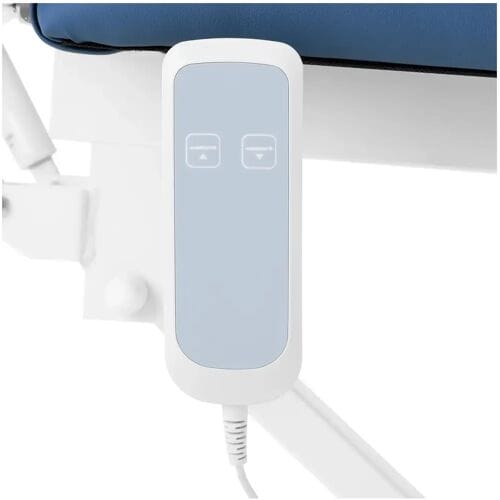 physa Massagetafel - 100 W - 150 kg - Blauw, Wit 10040483