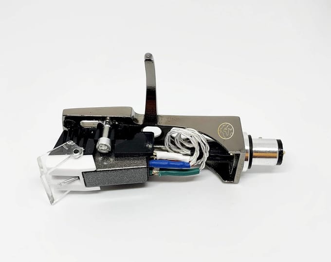 Draaitafel Element - Naald Headshell - Muziek Afspelen - Titanium Naaldhouder - 50 gram - Zwart