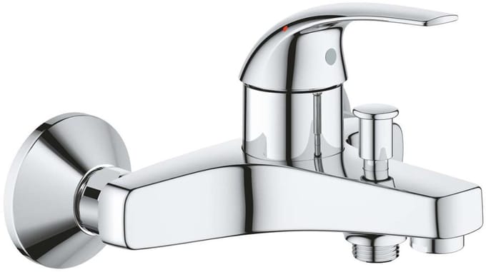 Grohe BauCurve - Badkraan,chroom 23599000