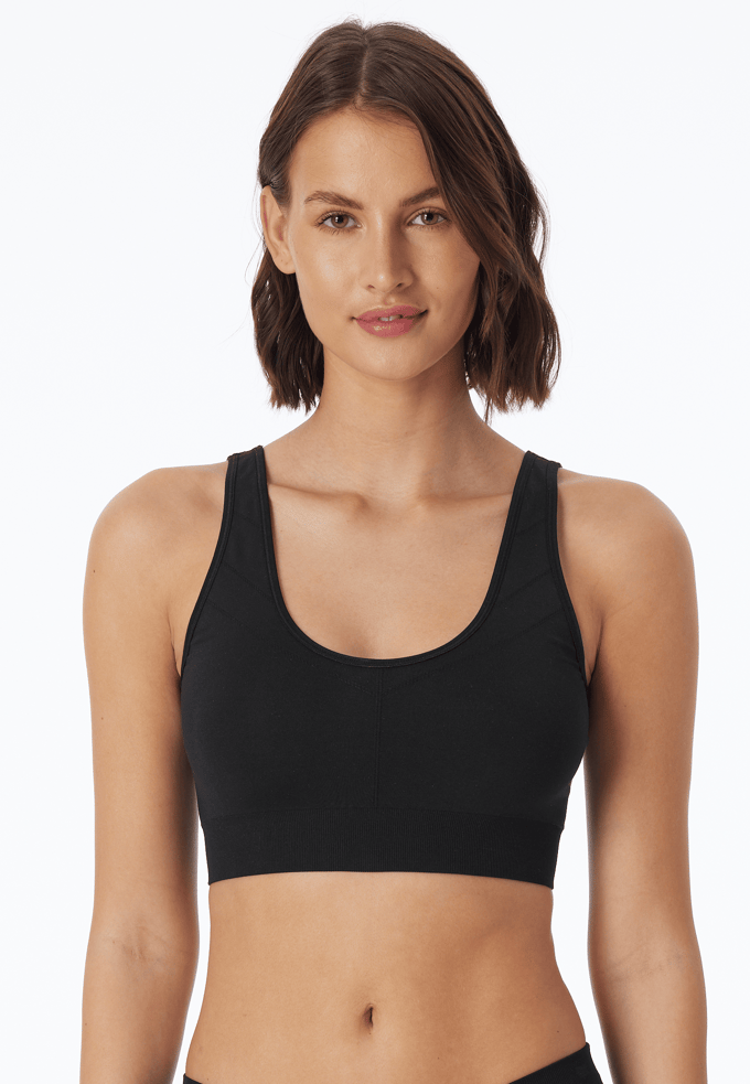 Omkeerbaar zwart bustier - Casual Seamless M
