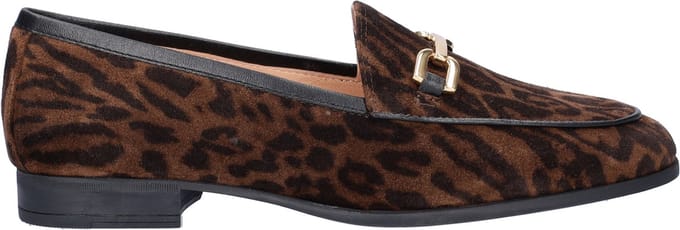 Unisa Dalcy dames loafer - Leopard - Maat 40