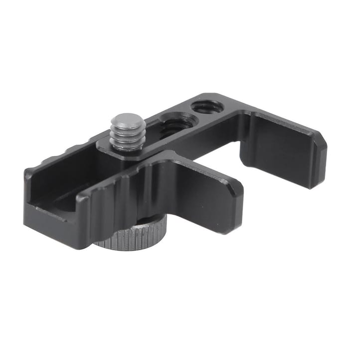 Aluminiumlegering Zwart Universeel Type Camera Kooi Draadklem Fixator Signaalkabel Klem Accessoire black