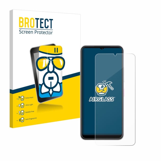 Screenprotector voor Telekom T Phone 2 Beschermglas transparant