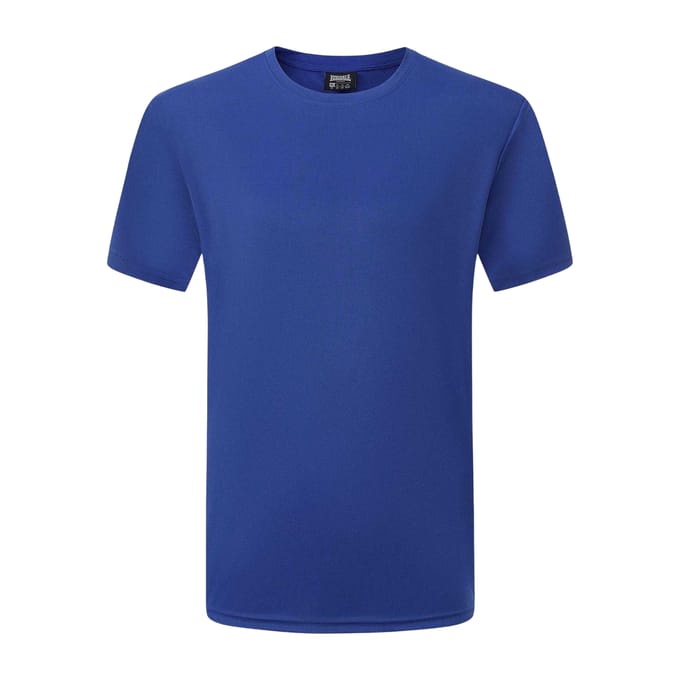 Lonsdale Effen polyester T-shirt voor heren (Royaal Blauw)