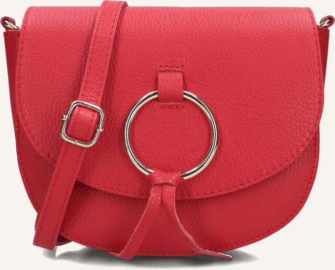 Notre-V Sevy Schoudertassen Dames - Rood - Maat ONESIZE