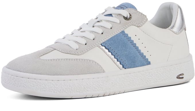 camel active Sneakers gemaakt van leer - Maat womenswear-37 - Wit