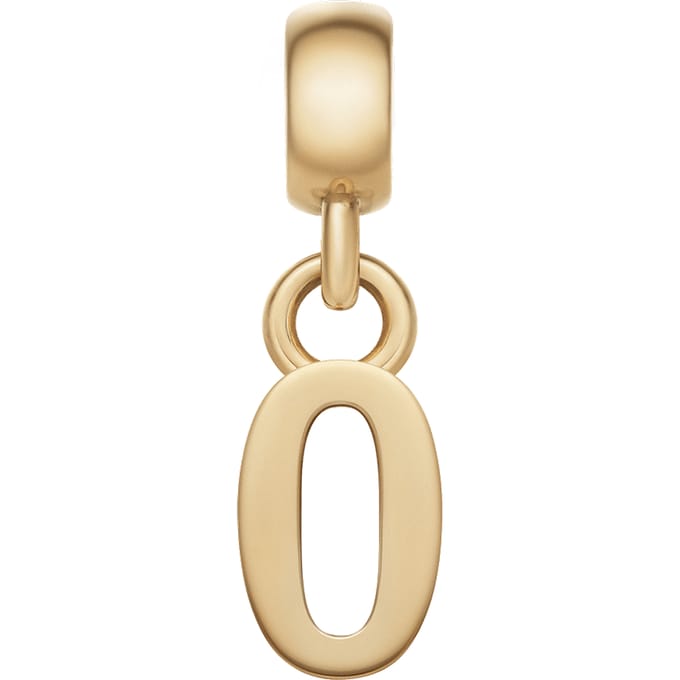 Daniel Wellington DW Charm Number 0 Gold