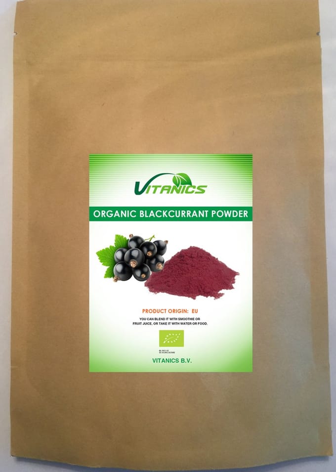 Biologische Zwarte Bessen Poeder 100g