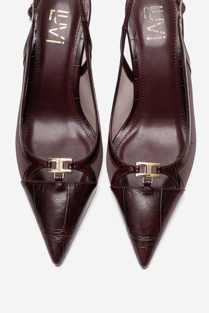 Orella Stiletto Mesh Pump