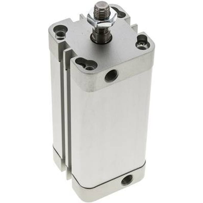 ISO 21287 Compacte Dubbelwerkende Cilinder 40-80mm - Magnetisch - Mannelijke Stang