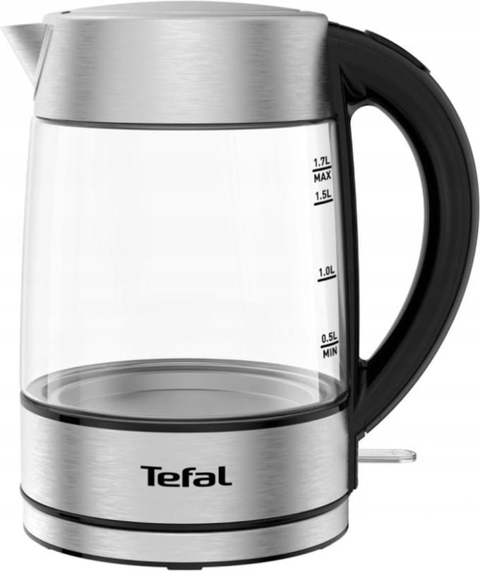 Tefal KI 772D - Elektrische Waterkoker - 1,7L - 2200W - Temperatuurregeling - Glasdesign