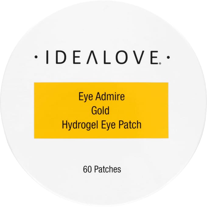 Idealove, Eye Admire Gold Hydrogel Eye Patch, 60 patches black