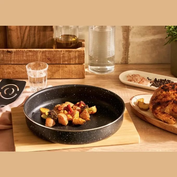 Ovenschaal – ronde vorm – 34 cm – zwart