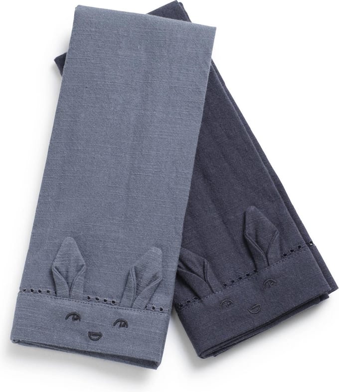 Elodie - stoffen servetten - Baby - 2 stuks - Tender Blue
