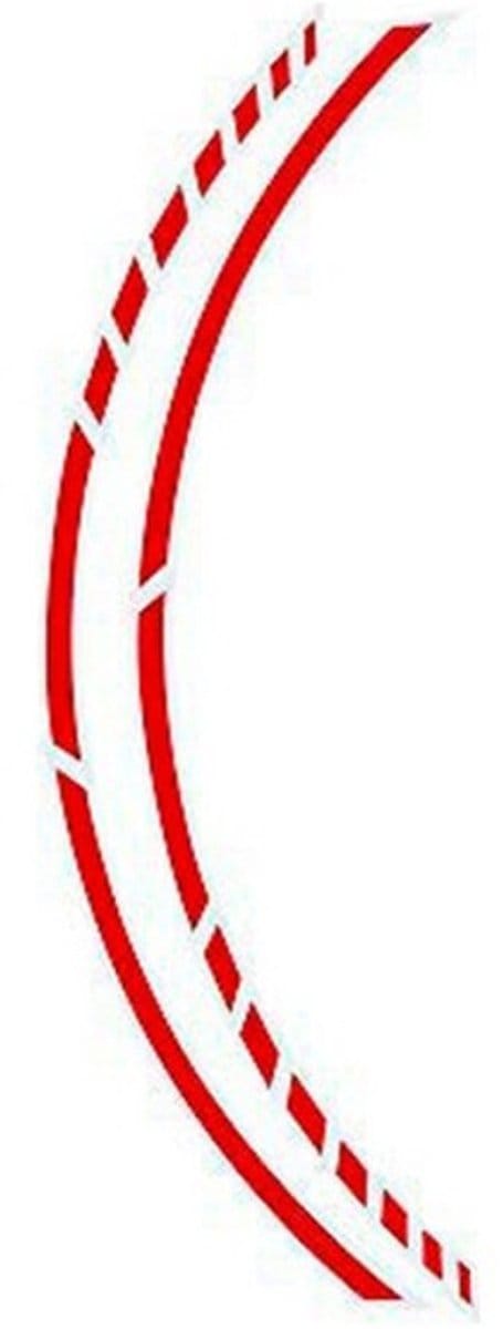 Foliatec PIN STRIPING RACING red