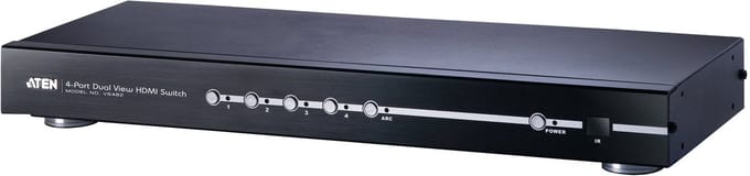 ATEN VanCryst VS482 4-Port Dual View HDMI Switch