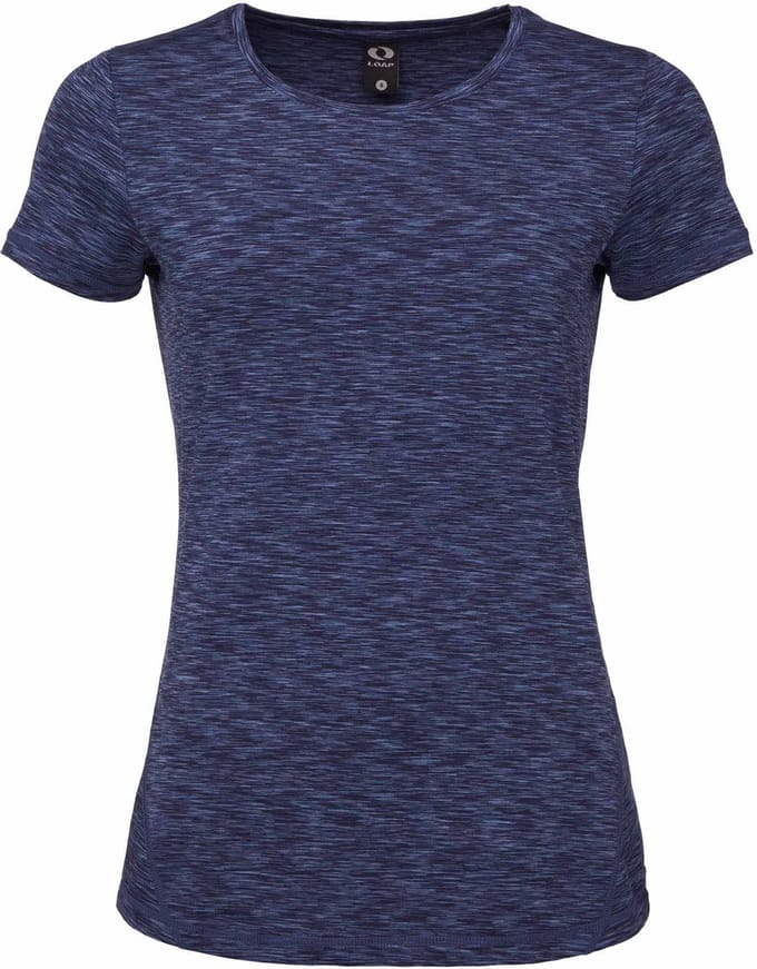 Dames T-shirt Loap Marlona Blu Blauw - L