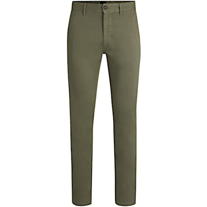 Hugo Boss broek Chino slim - Open Green