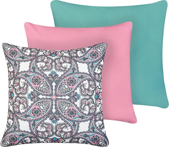 TIDE - Set van 3 tuinkussens - Meerkleurig - Polyester