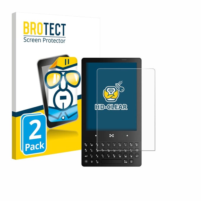BROTECT - Screenprotector voor The Minimal Company minimal phone - Folie Beschermfolie transparant 2 Stuks