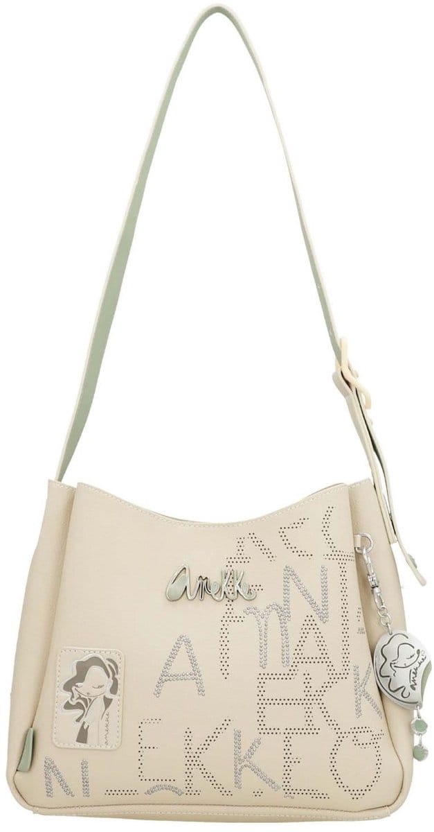 Anekke Schoudertas Alma Original Crossbody Bag Multicolor Beige