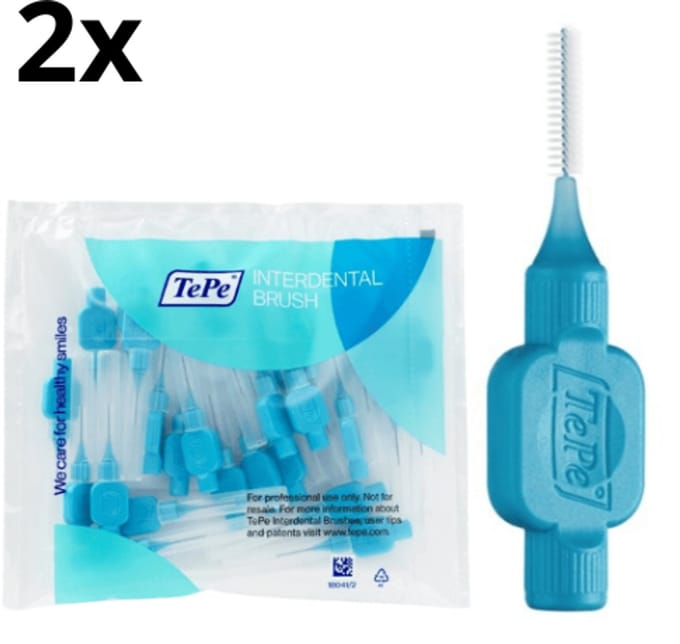 TePe Ragers Blauw - 2 x 25 stuks - Voordeelverpakking